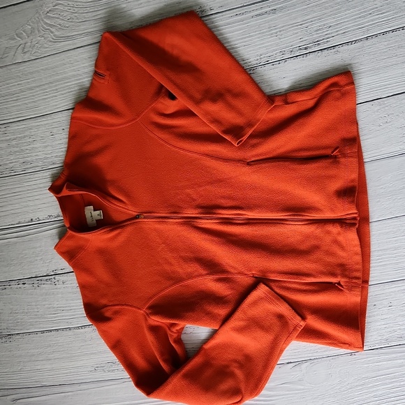 L.L Bean Fleece zip up Jacket - Picture 1 of 5